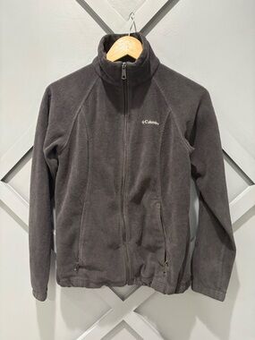 ✨•Columbia Black Full-Zip Fleece Jacket•✨